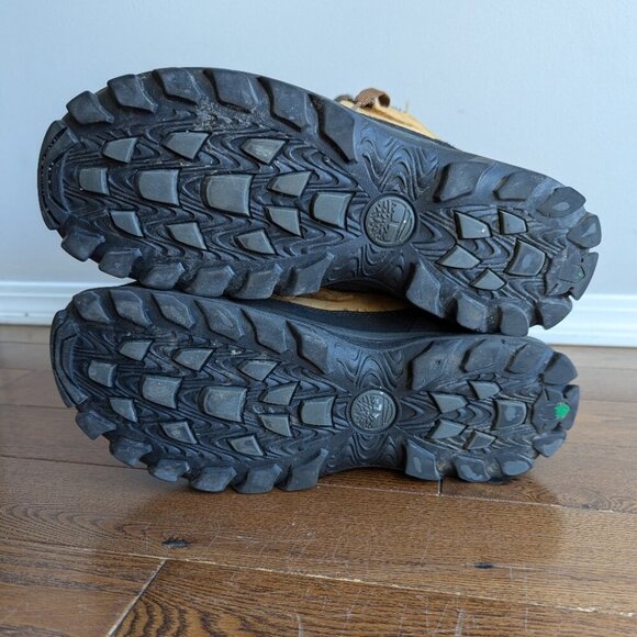 Timberland Chillberg Men's Winter Boots Size 9.5 Waterproof Tall Tan Yellow - Picture 6 of 11